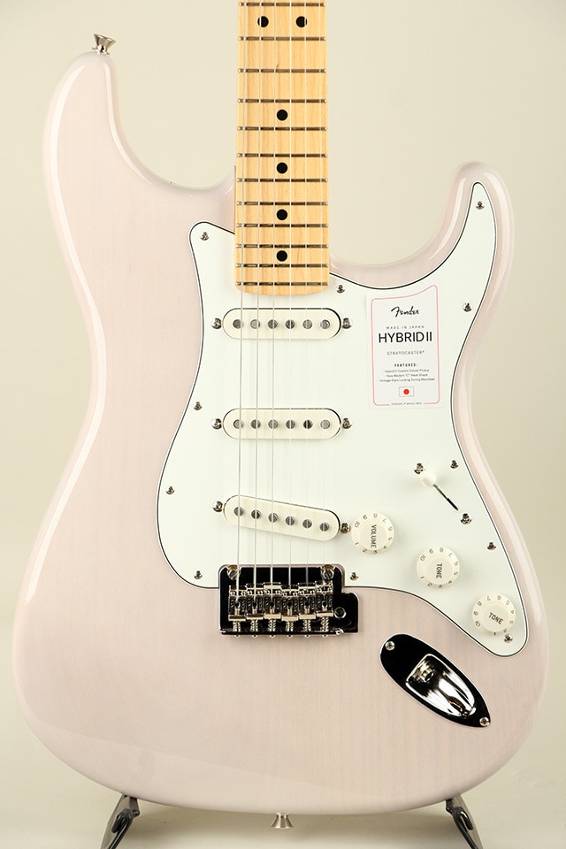 Made in Japan Hybrid II Stratocaster MN US Blonde