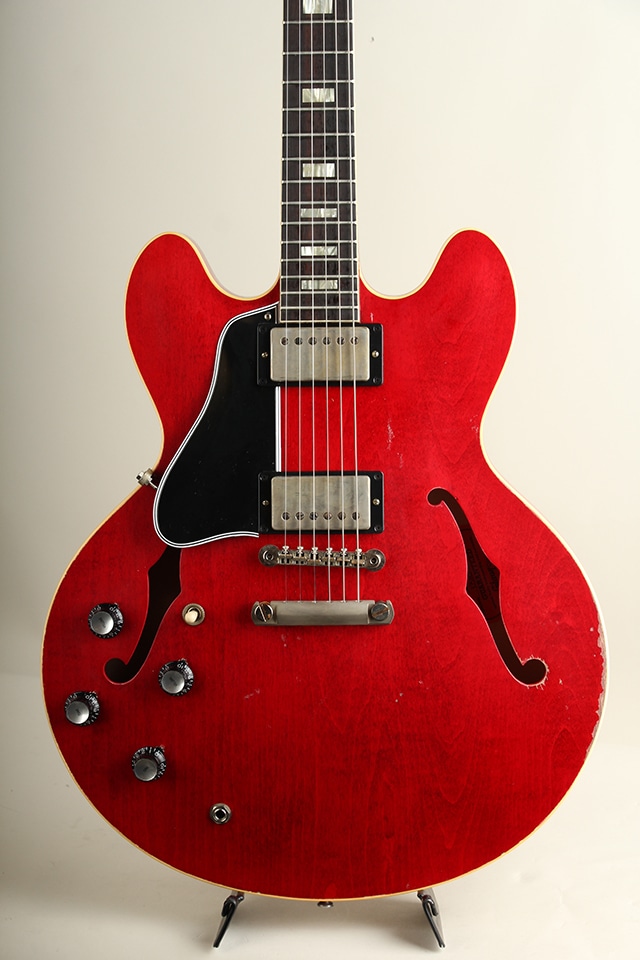 Murpy Lab 1964 ES-335 Reissue Left Hand Sixties Cherry Heavy Aged S/N:131091