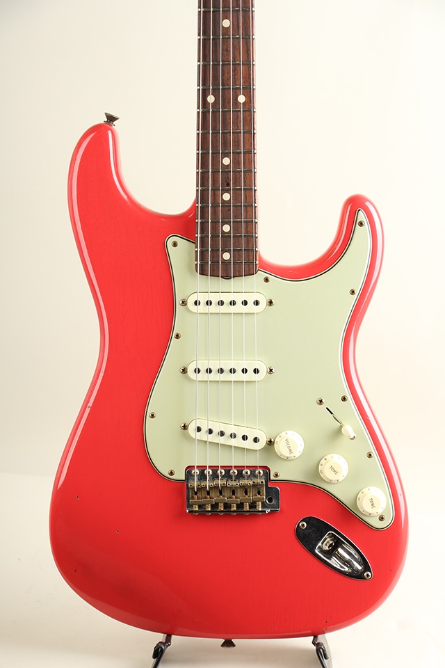 LTD 1962/63 Stratocaster Journeyman Relic Aged Fiesta Red 2022