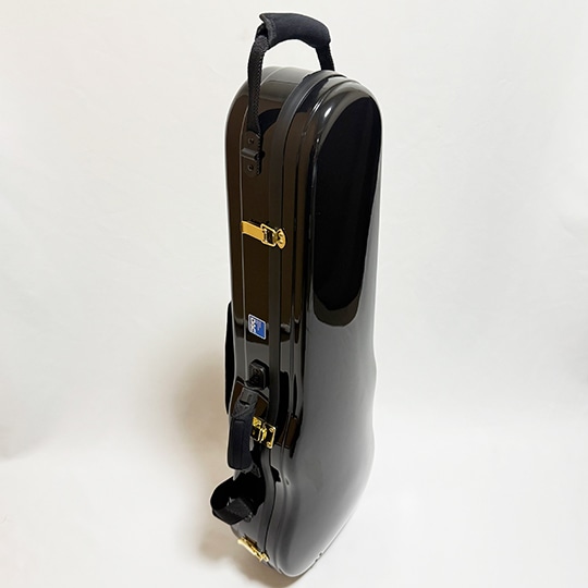 DAC デタッチャブルベルトロンボーン用セミハードケース『NX-BC』プラチナブラック(金ラッチ仕様)