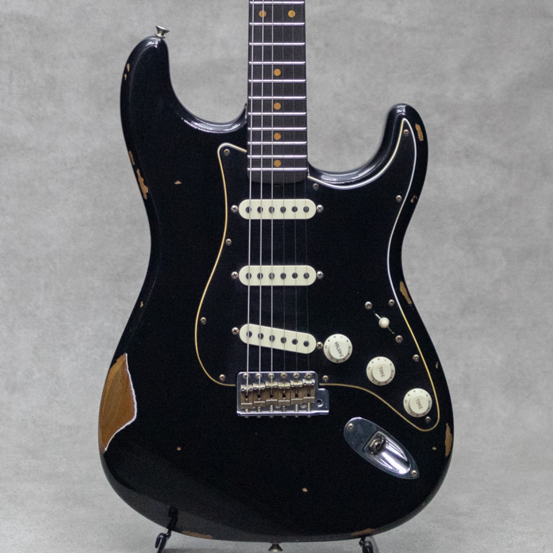 2017 LTD  Black Roasted Dual-Mag Stratocaster Relic / 2022